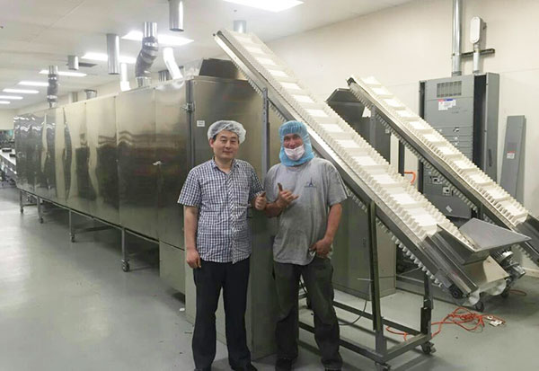  宠物零食生产设备案例5